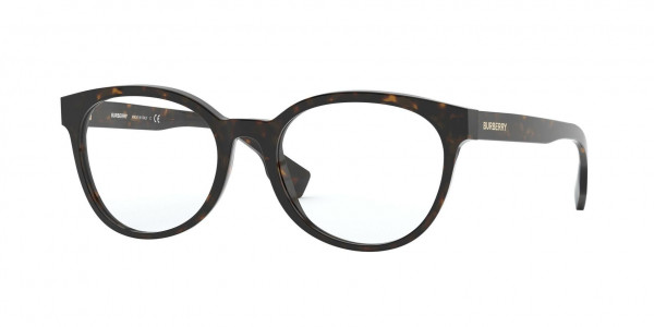 Burberry BE2315 SLOANE Eyeglasses, 3838 SLOANE TOP BLACK ON VINTAGE CH (BLACK)