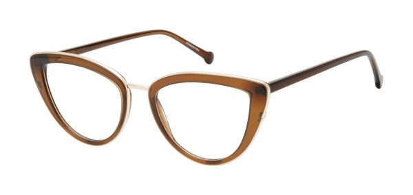 Colors In Optics C1112 CAMI Eyeglasses, BRN BROWN