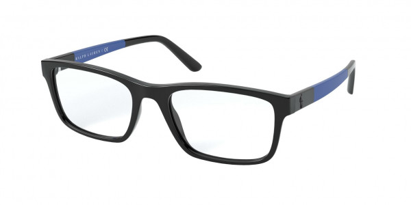 Polo PH2212 Eyeglasses, 5033 SHINY TRANSPARENT NAVY BLUE (BLUE)