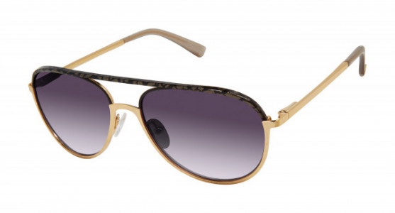 L.A.M.B. LA565 Sunglasses, Rose Gold (RGD)