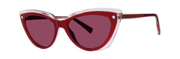 Vera Wang Kate Ashleigh Sunglasses, Berry Blush Crystal