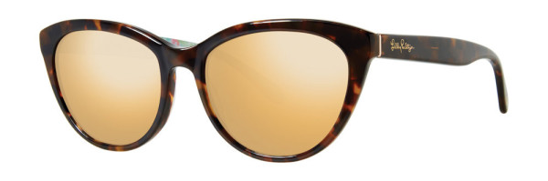 Lilly Pulitzer Havana Sunglasses, Tortoise