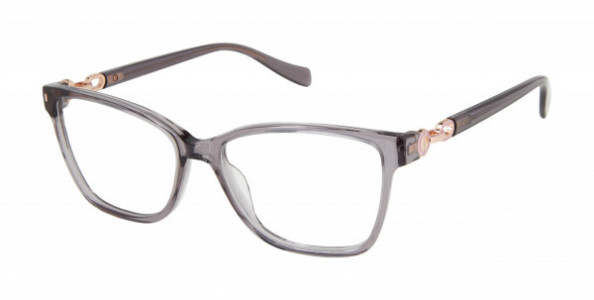 Tura by Lara Spencer LS128 Eyeglasses, Grey (GRY)