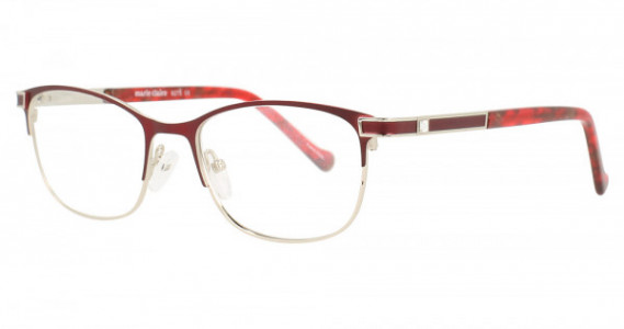 Marie Claire MC6275 Eyeglasses, Matte Black/Silver