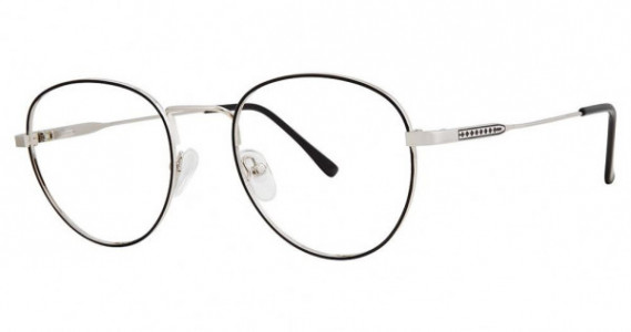 Modern Times CONVINCE Eyeglasses, Black/Silver
