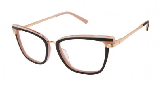 Ted Baker TW005 Eyeglasses, Black Blush (BLK)