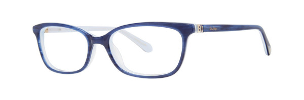 Lilly Pulitzer April Eyeglasses, Periwinkle