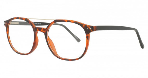 Enhance EN4179 Eyeglasses, Matte Black/Matte Tortoise