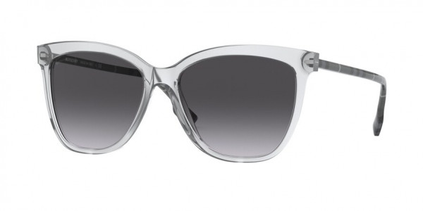 Burberry BE4308F CLARE Sunglasses, 400513 CLARE CHECK BROWN GRADIENT BRO (BROWN)