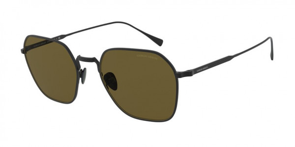 Giorgio Armani AR6104 Sunglasses, 300387 MATTE GUNMETAL GREY (GREY)