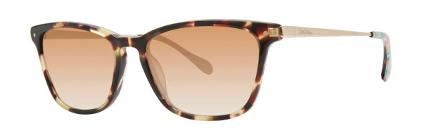 Lilly Pulitzer Martinique Sunglasses, Navy Tortoise