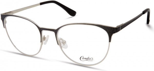 Candie's Eyes CA0187 Eyeglasses, 001 - Black/Monocolor / Black/Monocolor