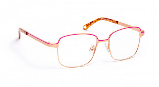 J.F. Rey FUNKY Eyeglasses, 2550 TURQUOISE/GOLD/ORANGE 8/12 GIRL