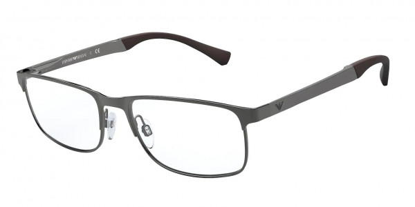 Emporio Armani EA1112 Eyeglasses, 3175 RUBBER BLACK (BLACK)