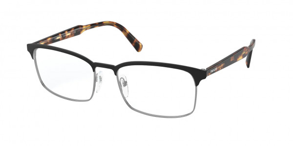 Prada PR 54WV Eyeglasses, 1AB1O1 BLACK