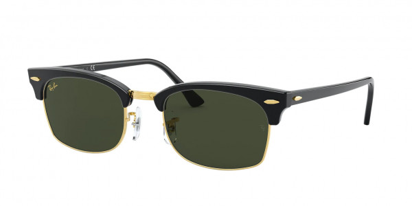 Ray-Ban RB3916 CLUBMASTER SQUARE Sunglasses, 13353F CLUBMASTER SQUARE YELLOW HAVAN (TORTOISE)