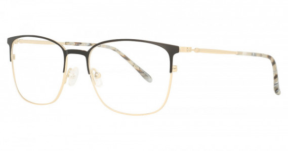 Colours Minchello Eyeglasses, Black/Gold