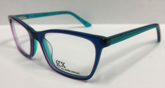 gx by Gwen Stefani GX824 Eyeglasses, Blue (BLU)