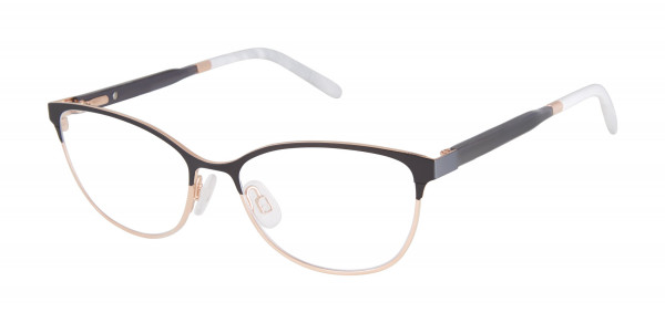 MINI 761005 Eyeglasses, TEAL/GOLD - 40 (TEA)