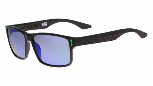 Dragon DR COUNT LL H2O POLAR Sunglasses, (045) H2O MATTE BLACK/LL GRN ION P