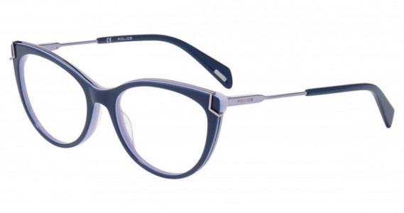 Police VPLA89 Eyeglasses, Blue