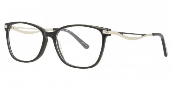 Marie Claire MC6281 Eyeglasses, Black/Silver