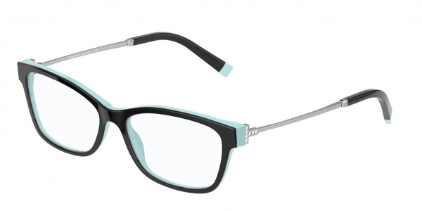 Tiffany & Co. TF2204 Eyeglasses, 8286 HAVANA ON CRYSTAL TIFFANY BLUE (HAVANA)