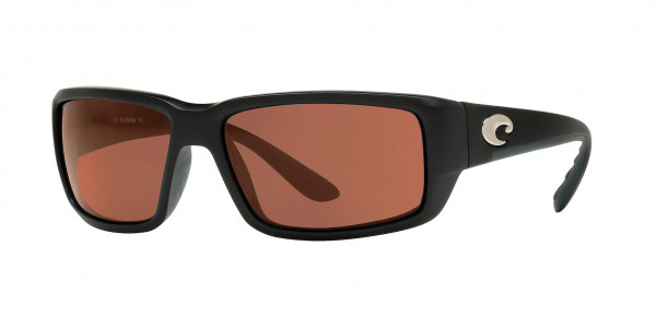 Costa Del Mar 6S9006F FANTAIL OMNIFIT Sunglasses, 900610 FANTAIL OMNIFIT 11GF MATTE BLA (BLACK)