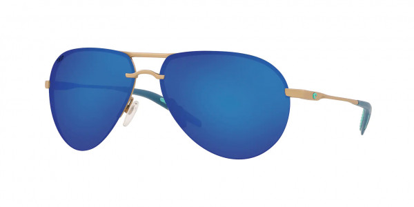 Costa Del Mar 6S6006 HELO Sunglasses, 600608 HELO 243 MATTE CHAMPAGNE BLUE (BROWN)