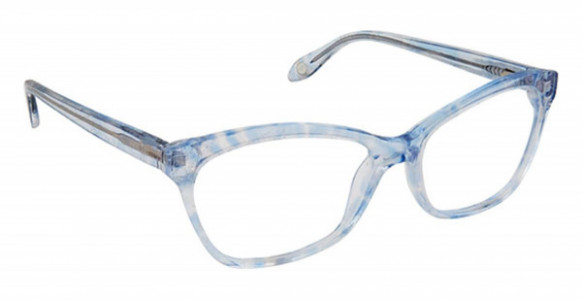 Fysh UK F-3638 Eyeglasses, S301-BLUE IRIDESCENT