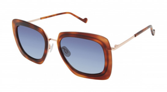 MINI 747016 Sunglasses, Demi Amber/Blue Gradient - 60 (DMA)