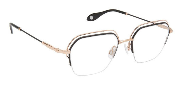 Fysh UK F-3662 Eyeglasses, M200-BLACK ROSE GOLD