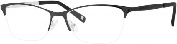 Liz Claiborne L 654 Eyeglasses, 0CSA BLACK PALLADIUM