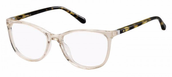 Fossil FOS 7071 Eyeglasses, 02T3 CRYSTAL BEIGE