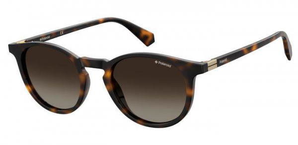 Polaroid Core PLD 6102/S/X Sunglasses, 0086 HAVANA