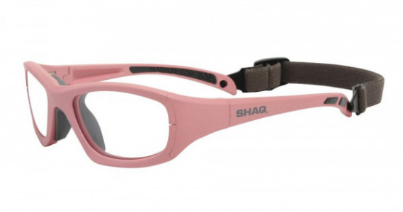 Shaquille O’Neal Shaq Eye Gear 103Z Eyeglasses, 019 Pale Pink/Gry