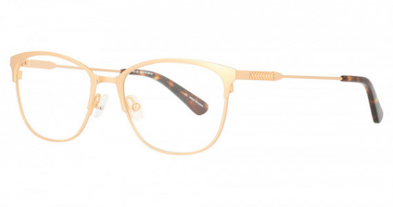 Bulova Biarritz Eyeglasses, Matte Gold