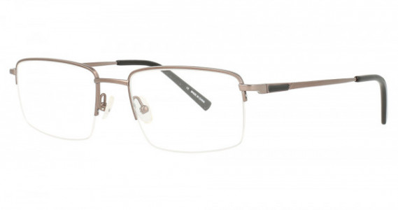 Bulova Cannes Eyeglasses, Brown