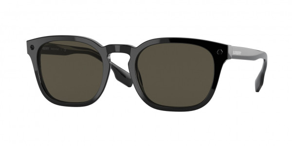 Burberry BE4329F ELLIS Sunglasses, 375787 ELLIS BLACK GREY (BLACK)