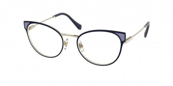 Miu Miu MU 52TV Eyeglasses, 02U1O1 BLUE