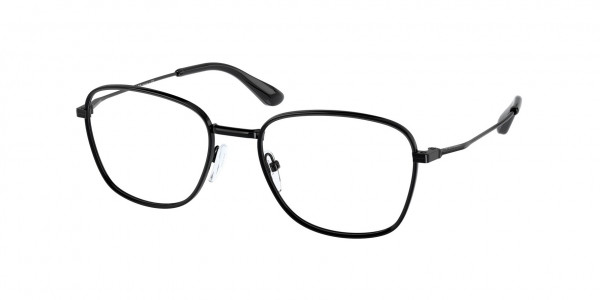Prada PR 64WV Eyeglasses, 1BO1O1 MATTE BLACK (BLACK)