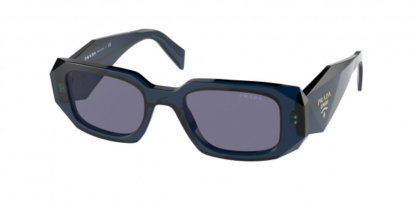 Prada PR 17WSF Sunglasses, 1AB2B0 BLACK LIGHT GREY MIRROR SILVER (BLACK)