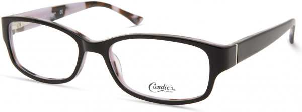 Candie's Eyes CA0198 Eyeglasses, 005 - Black/Havana / Black/Havana