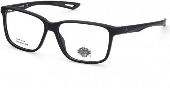 Harley-Davidson HD0879 Eyeglasses, 002 - Matte Black / Matte Black