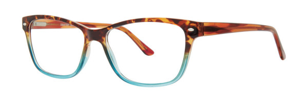 Destiny Boots Eyeglasses, Navy Tortoise