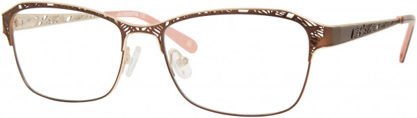 Liz Claiborne L 655 Eyeglasses, 009Q BROWN