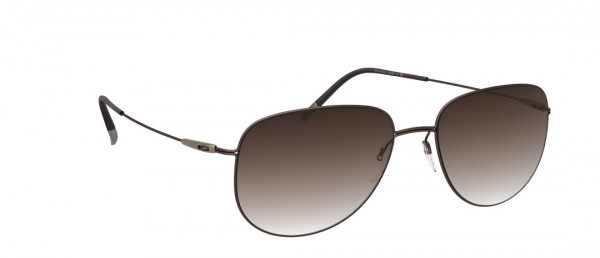 Silhouette Titan Breeze Collection 8693 Sunglasses, 6760 SLM Blue Mirror Gradient