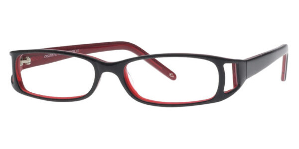 Georgetown GTN742 Eyeglasses, Black-Bone