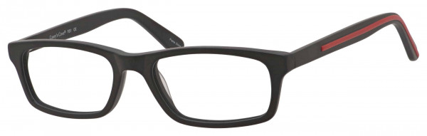 Casey's Cove CC161 Eyeglasses, Matte Navy/White