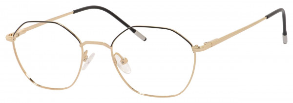 Scott & Zelda SZ7430 Eyeglasses, Gold/Black